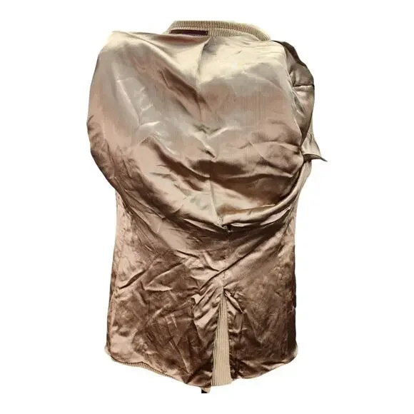 Vintage Collage Hall Blazer Mens 39R Brown Corduroy Sport Jacket Elbow Patches - Picture 9 of 16